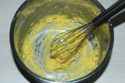 Make Egg yolk step 1