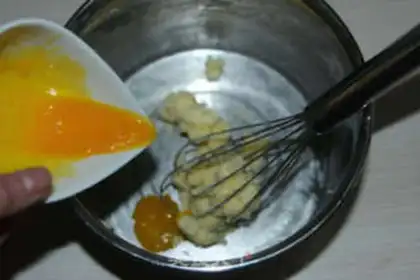 Make Egg yolk step 2