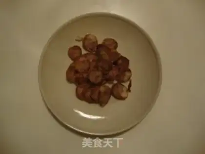Make Weenie fried Dutch beans step 1