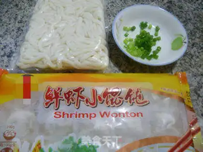 Make Shrimp twig noodles step 0