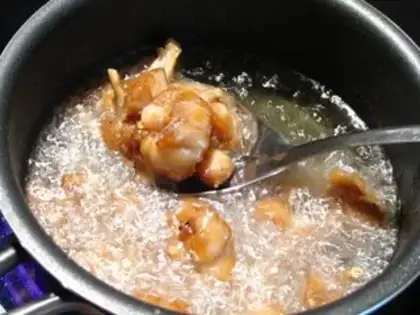 Make Chicken legs of the spicy field step 4