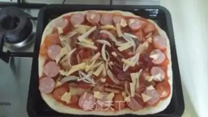 Make Baked pizza step 7