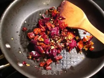 Make Chicken legs of the spicy field step 5