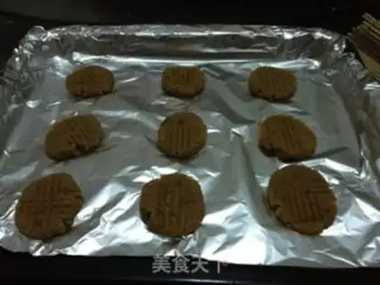 Make Peanut butter cookies step 9