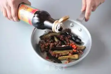 Make Meat sauce and eggplant step 4