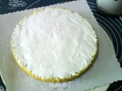 Make A flower cake step 3