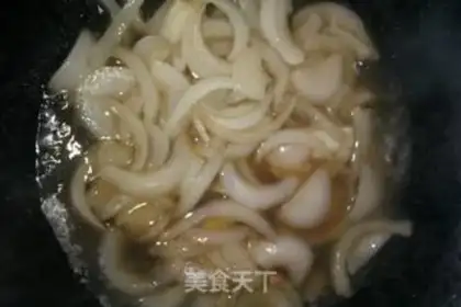 Make Onion tofu step 4