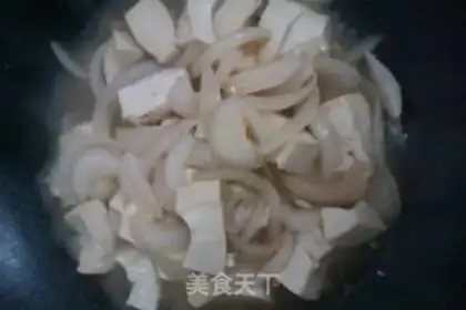 Make Onion tofu step 5