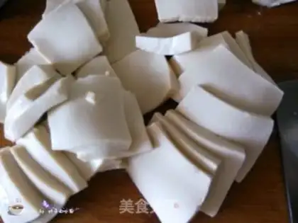Make Meat and tofu step 1