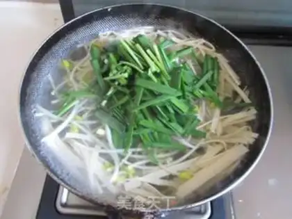 Make The silver sprouts step 3