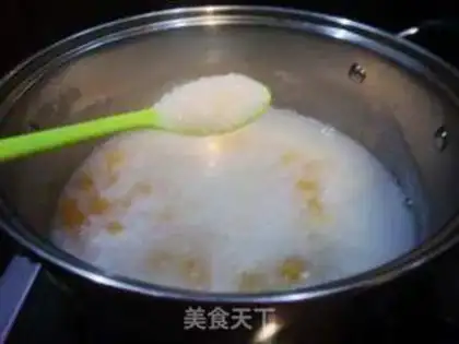 Make Sesame potato congee step 5