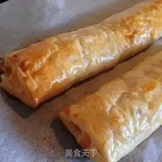 Make Bacon cheese rolls step 7