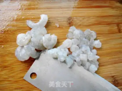 Make Shrimp and egg soup step 1