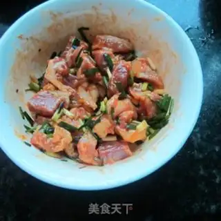 Make Peanut dates and pork meat step 4