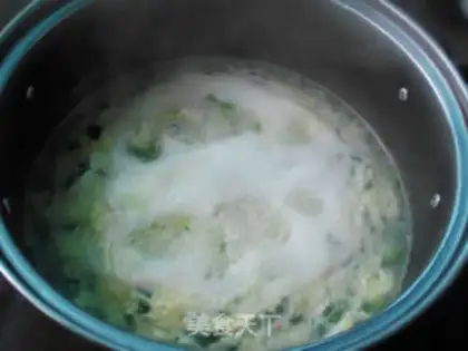 Make Shrimp and egg soup step 5