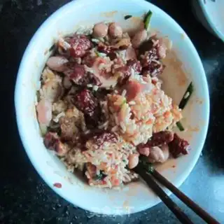 Make Peanut dates and pork meat step 6
