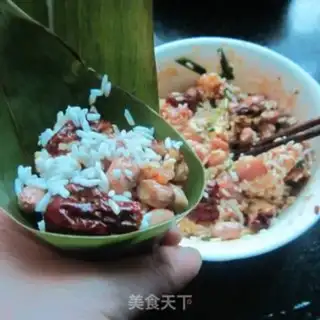 Make Peanut dates and pork meat step 7
