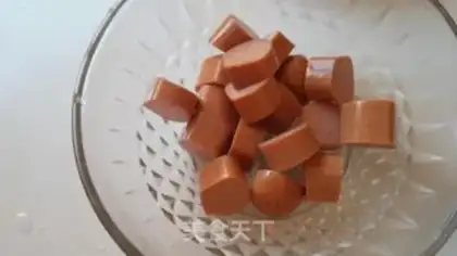 Make Love of pink ham step 0