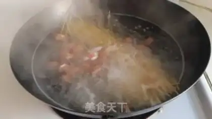 Make Love of pink ham step 6