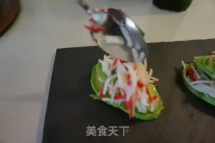 Make Crab salad step 5