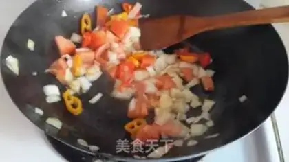 Make Love of pink ham step 9