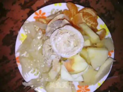 Make Fruit tea step 1