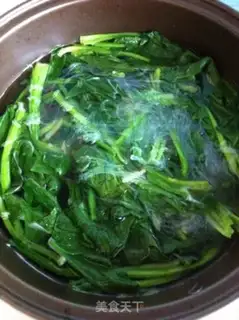 Make Pine shrimp fan soup step 6