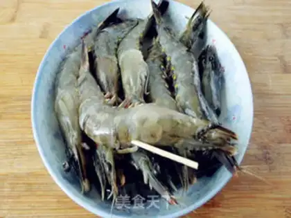 Make Red burning shrimp step 4