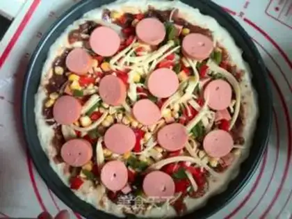 Make Pizza paprika step 18