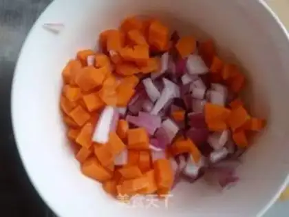 Make Fried rice step 1