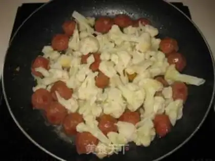 Make Curry meatballs and cherries step 7