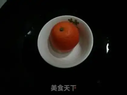 Make Water steamed oranges step 3