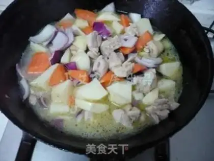Make Curry chicken step 7