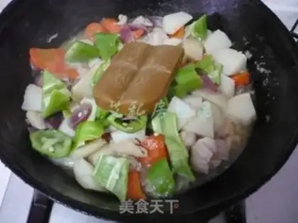 Make Curry chicken step 8