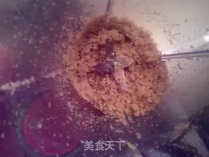 Make Particle walnut powder step 4
