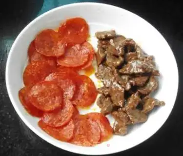Make Beef sausage pizza step 6