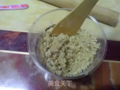 Make Particle walnut powder step 7