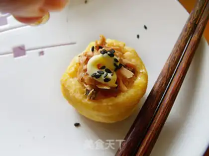 Make A sip of rice and sushi step 6