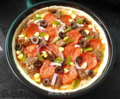 Make Beef sausage pizza step 13