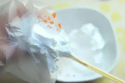 Make Five-colour push cake step 4