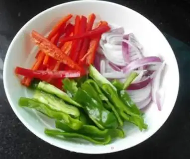 Make Hot fried rice cake step 1