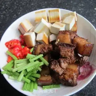 Make Tofu cascading from the east slope step 0
