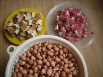 Make Peanut sauce step 1