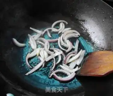 Make Hot fried rice cake step 3