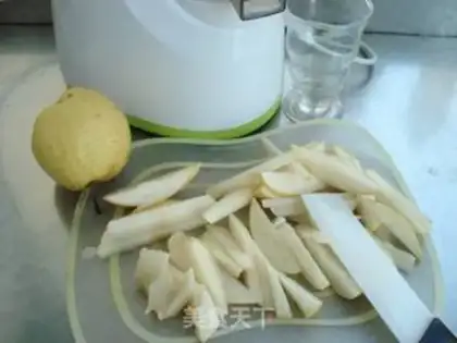 Make Pear juice step 1