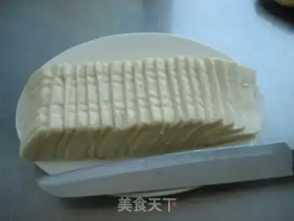 Make Pineflower tofu step 1