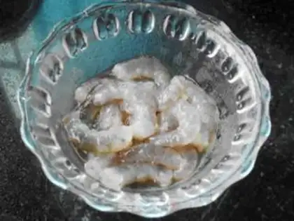 Make Shrimp soup step 1