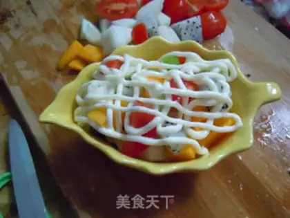 Make Salad fruit step 3