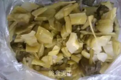 Make Snow veggies to fry the fish step 2