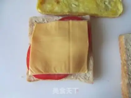 Make Ham sandwich step 5